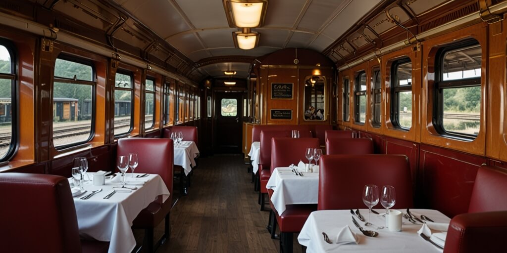 Gourmet Dining on BrixosPalace Train